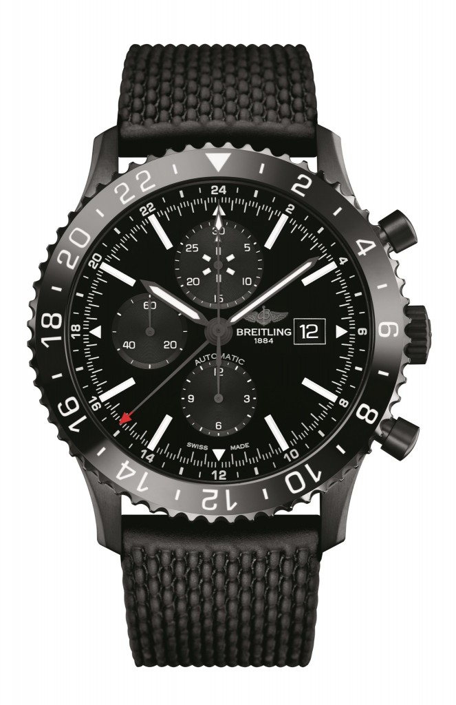 NEW-Breitling-Chronoliner-Blacksteel