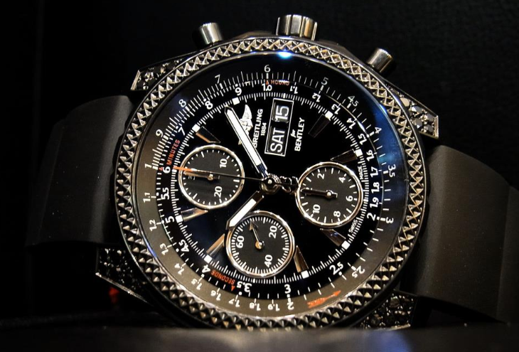 Breitling with factory diamonds
