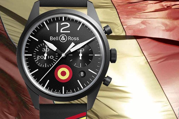 BELL & ROSS BR 126 CARBON AIR FORCE
