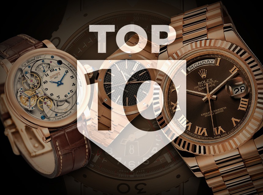 Top 10 Gold Watches ABTW Editors' Lists 