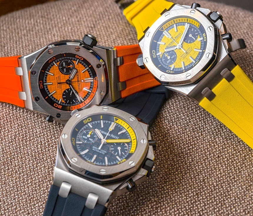 Audemars Piguet Royal Oak Offshore Diver Chronograph Watches Hands-On Hands-On 