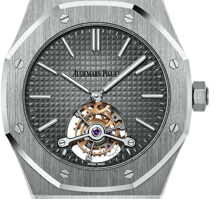 Audemars Piguet Royal Oak Tourbillon Extra-Thin Platinum Watches For SIHH 2016 Watch Releases 