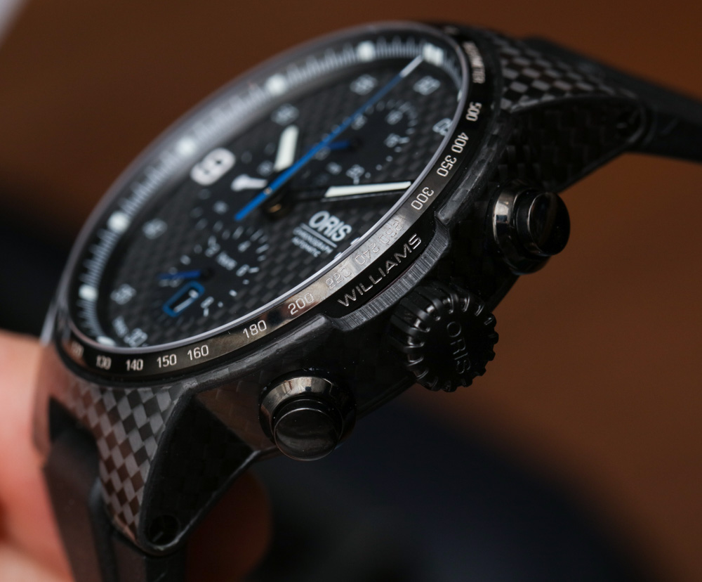 Oris Williams Chronograph Carbon Valtteri Bottas Limited Edition Watch Hands-On Hands-On 