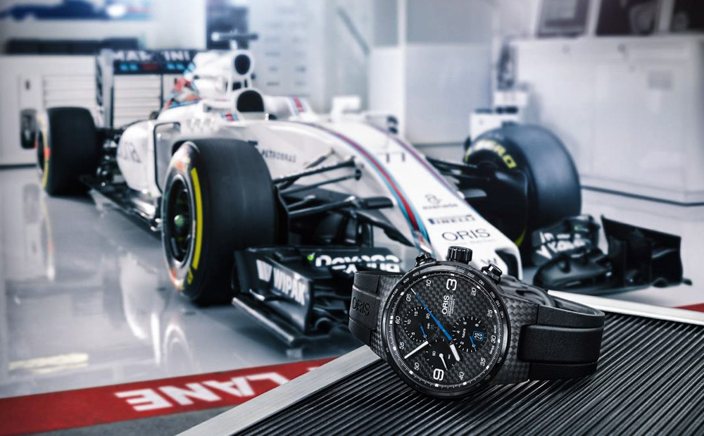 Oris Williams Chronograph Carbon Valtteri Bottas Limited Edition Watch Hands-On Hands-On 