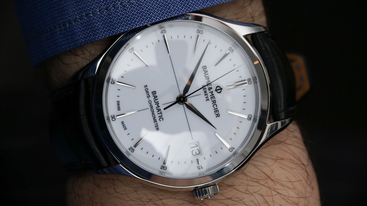 Baume & Mercier Clifton Baumatic 5 Days Watch Hands-On & Why This New Mechanical Movement Matters Hands-On 
