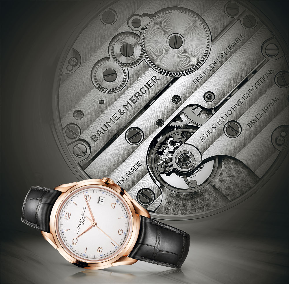 Baume & Mercier Clifton Manual 1830 Watch Watch Releases 