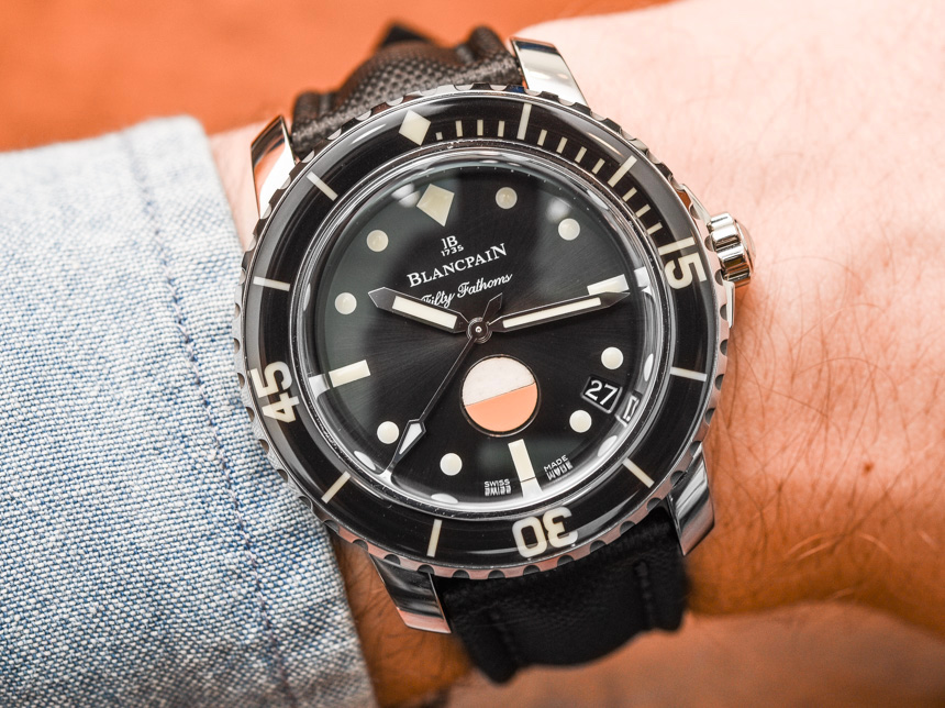 Blancpain Tribute To Fifty Fathoms Mil-Spec Watch Hands-On Hands-On 