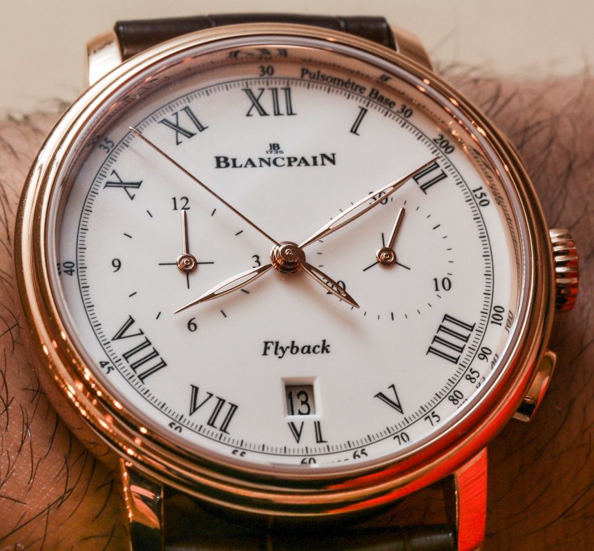 Blancpain Villeret Pulsometer Flyback Chronograph Watch Hands-On Hands-On 