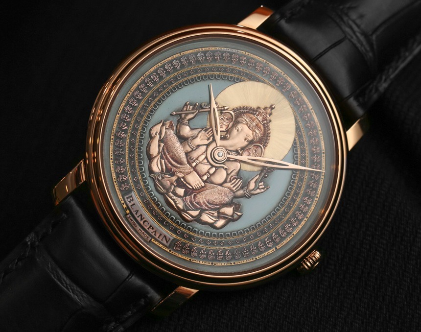 Blancpain Villeret Shakudo Ganesh & Coelacanth Engraved Dial Watches Hands-On Hands-On 