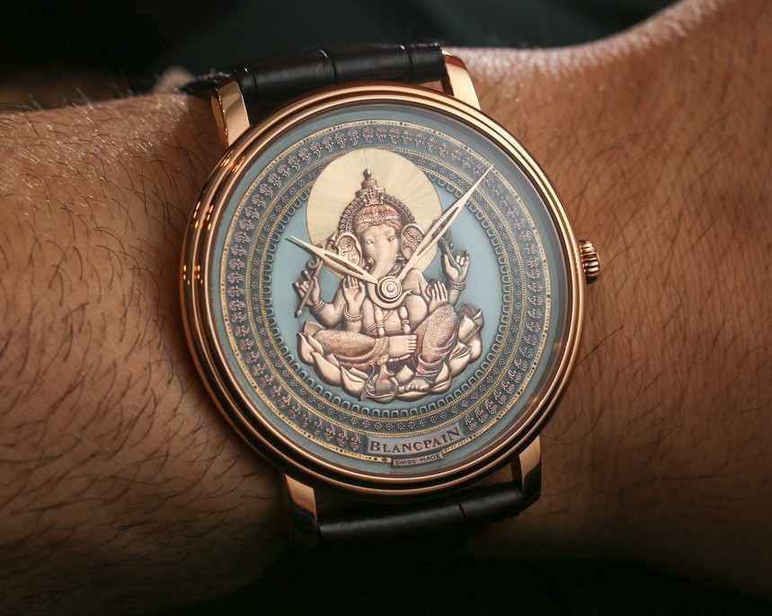 Blancpain Villeret Shakudo Ganesh & Coelacanth Engraved Dial Watches Hands-On Hands-On 