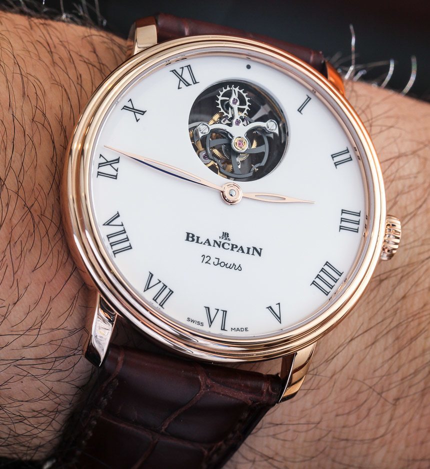 Blancpain Villeret Tourbillon Volant Une Minute 12 Jours Watch Hands-On Hands-On 