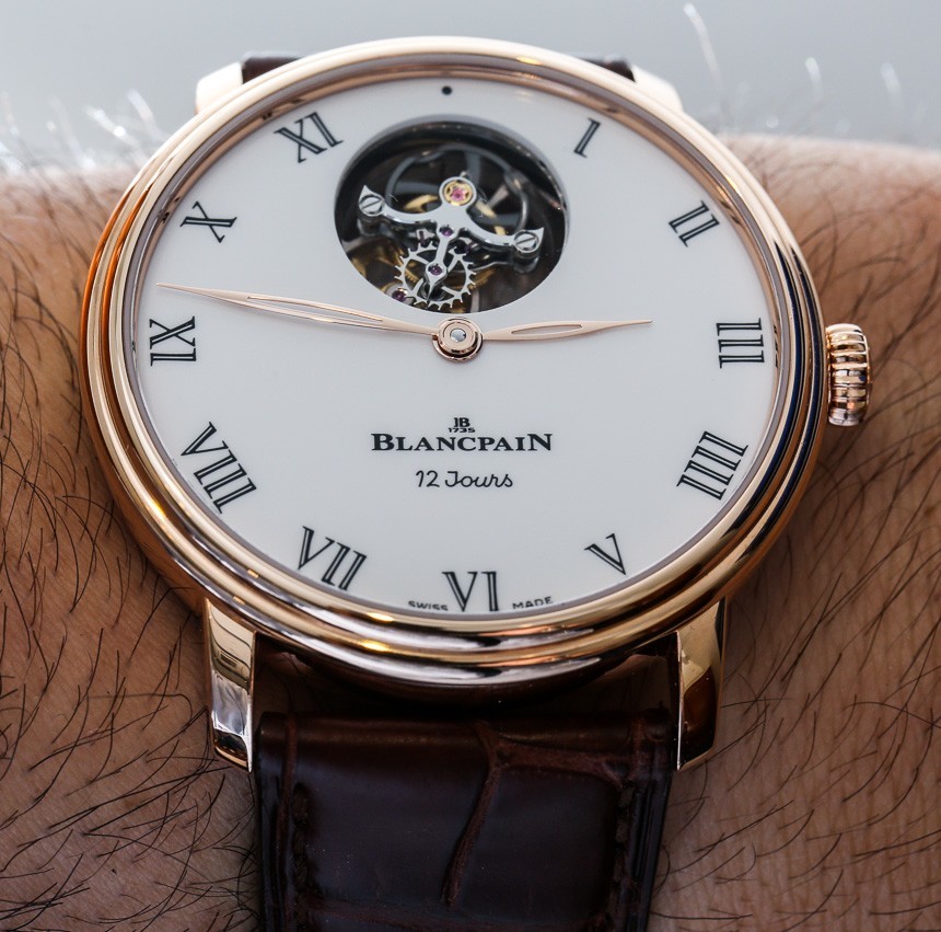 Blancpain Villeret Tourbillon Volant Une Minute 12 Jours Watch Hands-On Hands-On 