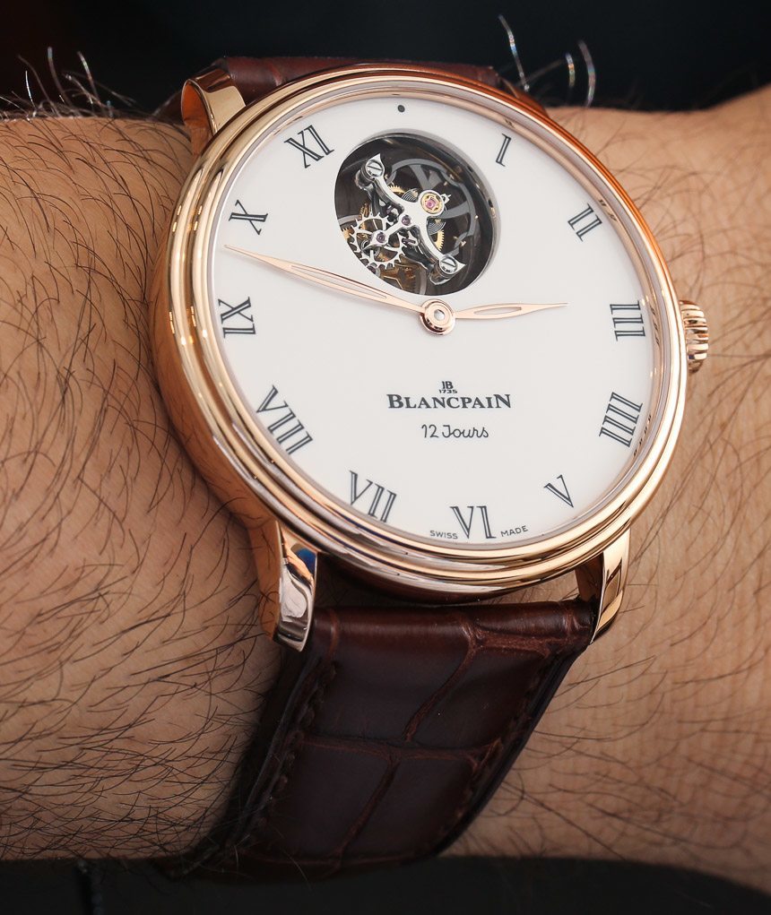 Blancpain Villeret Tourbillon Volant Une Minute 12 Jours Watch Hands-On Hands-On 