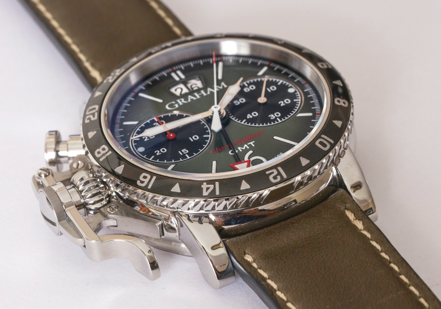 Graham Chronofighter Vintage GMT Watch Review Wrist Time Reviews 