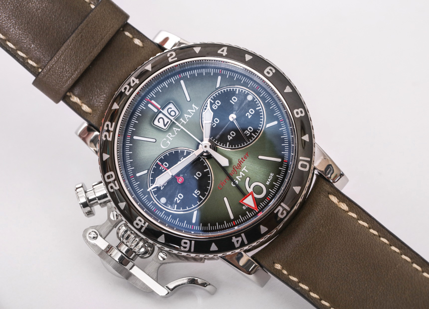 Graham Chronofighter Vintage GMT Watch Review Wrist Time Reviews 