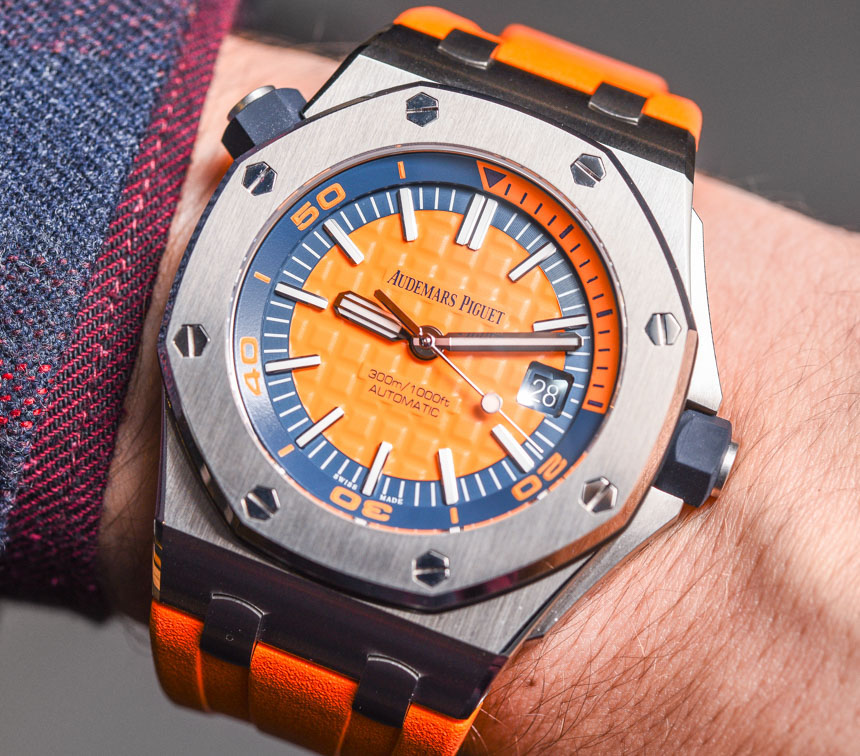 Audemars Piguet Royal Oak Offshore Diver 'Funky Colour Edition' Watches For 2017 Hands-On Hands-On