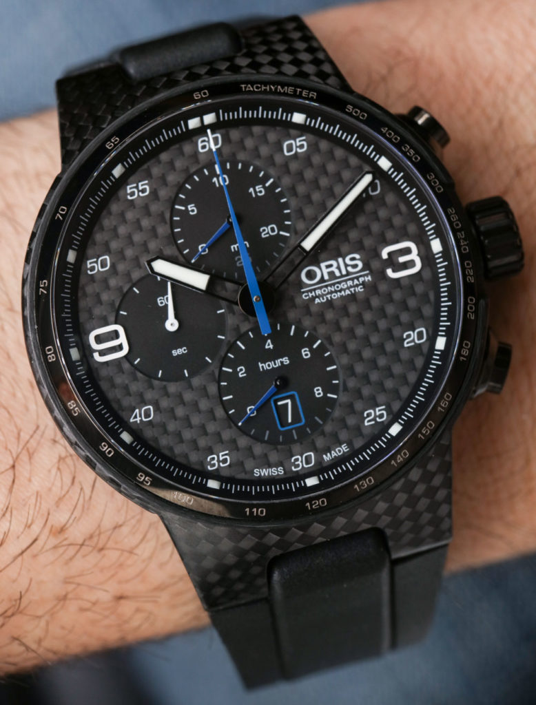 Oris Williams Chronograph Carbon Valtteri Bottas Limited Edition Watch Hands-On Hands-On