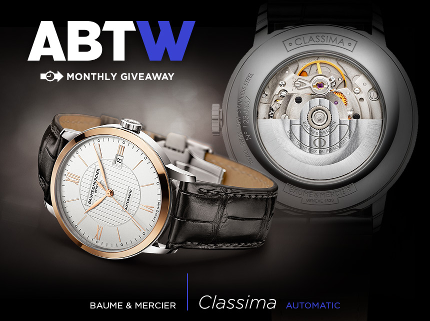 Winner Announced: Baume & Mercier Classima Automatic Watch Giveaway Giveaways