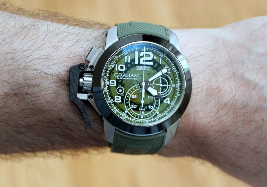 Graham Chronofighter Oversize Target Watch Review Wrist Time Reviews