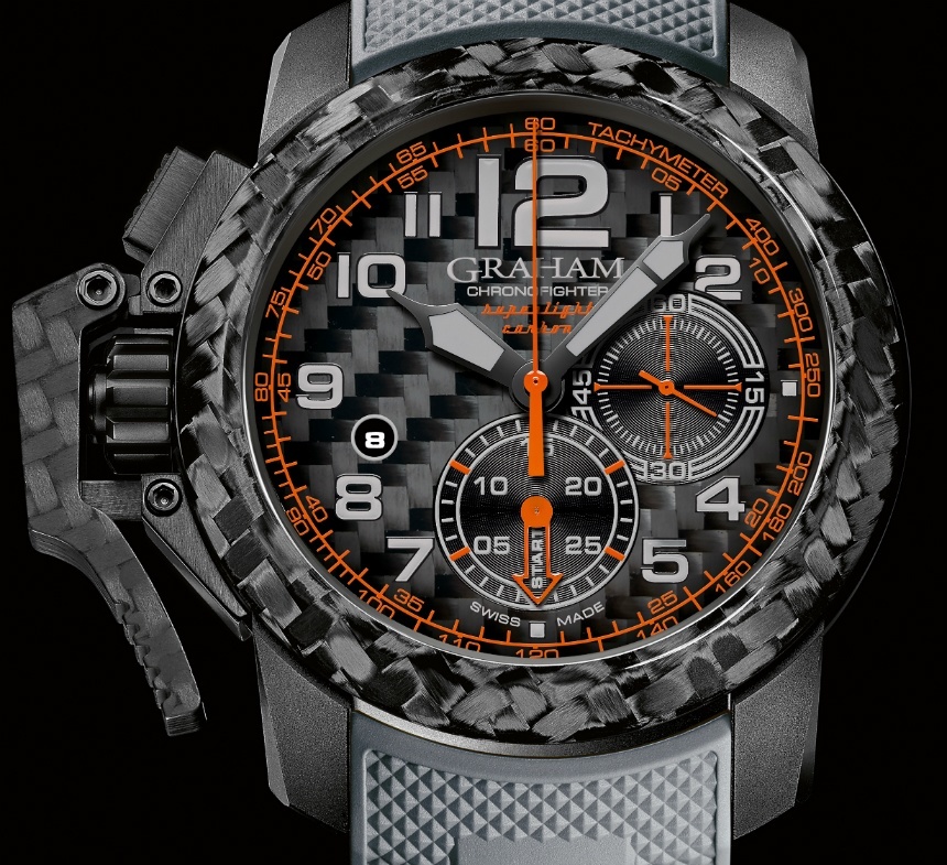Graham Chronofighter Superlight Carbon Watch Watch Releases